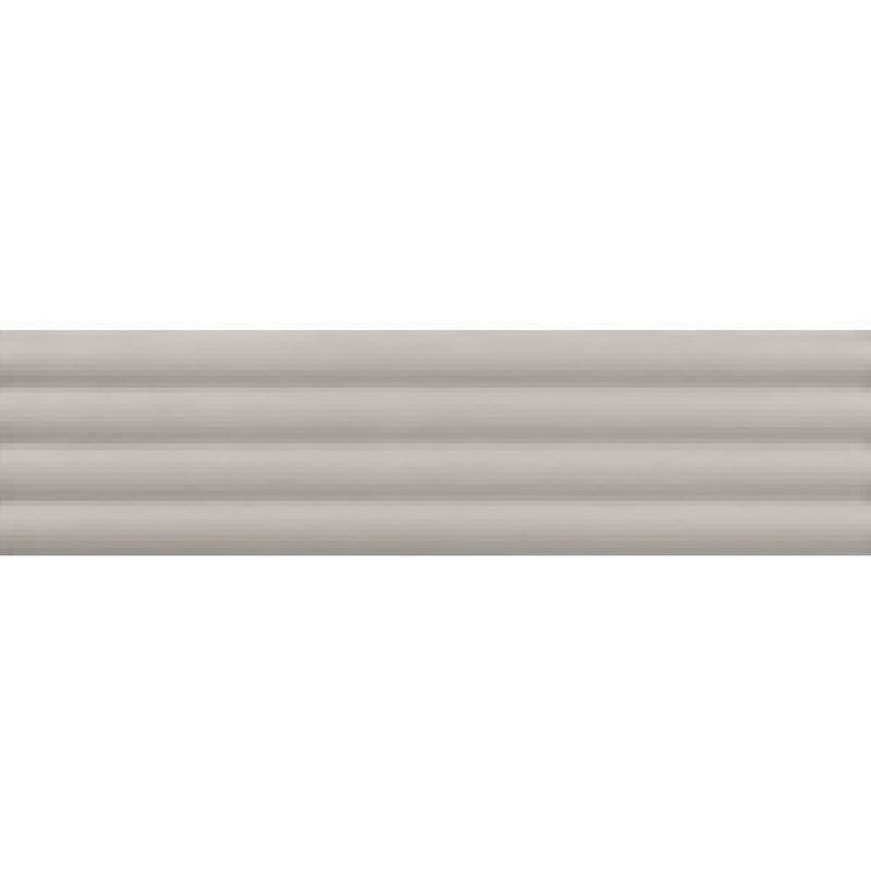 Equipe Costa Nova Onda Grey Matt 5x20 płytki cegiełki dekoracyjne 3D 127248