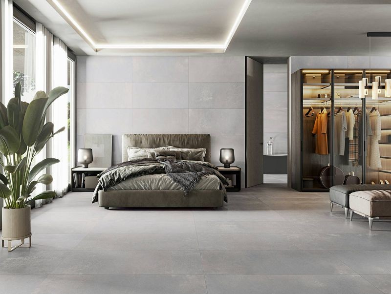 Saloni Metallo Gris 90x90 LPC735 płytki gresowe imitujące metal 151294