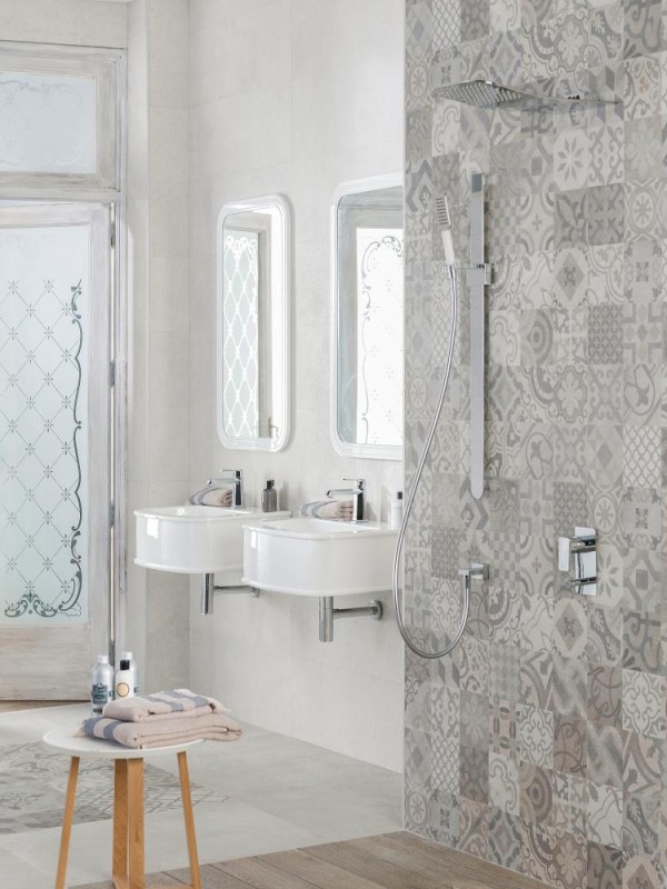 Płytki szare beż worzyste Porcelanosa Dover Antique patchworkowe P34707571 33.3x100 43060