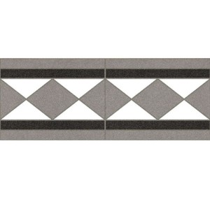 Vives Barnet Cenefa Basildon Blanco 15,8x31,6 płytki podłogowe gresowe