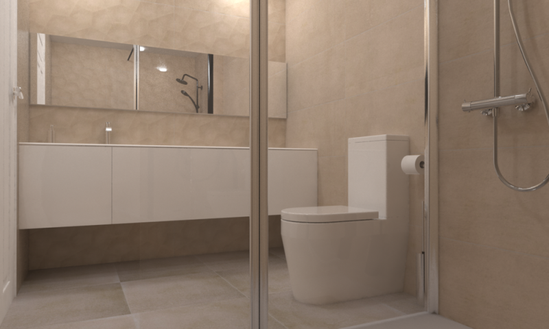 Płytki 3 D Saloni Sunset Blanco Blind CAX500 40x120 1910