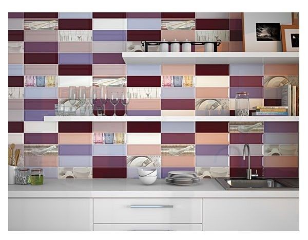 Ape Loft Purple 10x30 płytka ścienna 158764