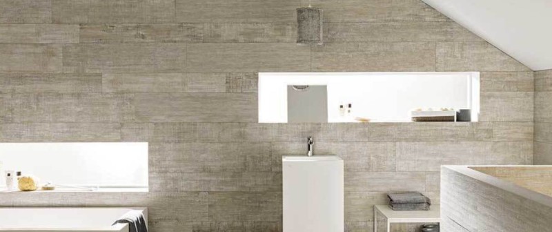 Płytki podłogowe gresowe szare drewnoVenis Houston Ash 14.3 x 90 amb 35541