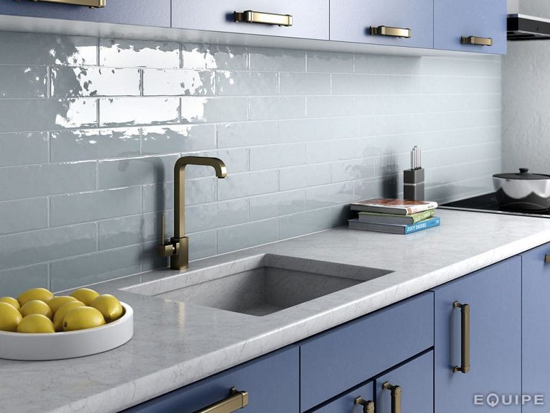 Equipe Cottage Ash Blue 7,5x15 płytka ścienna 127414