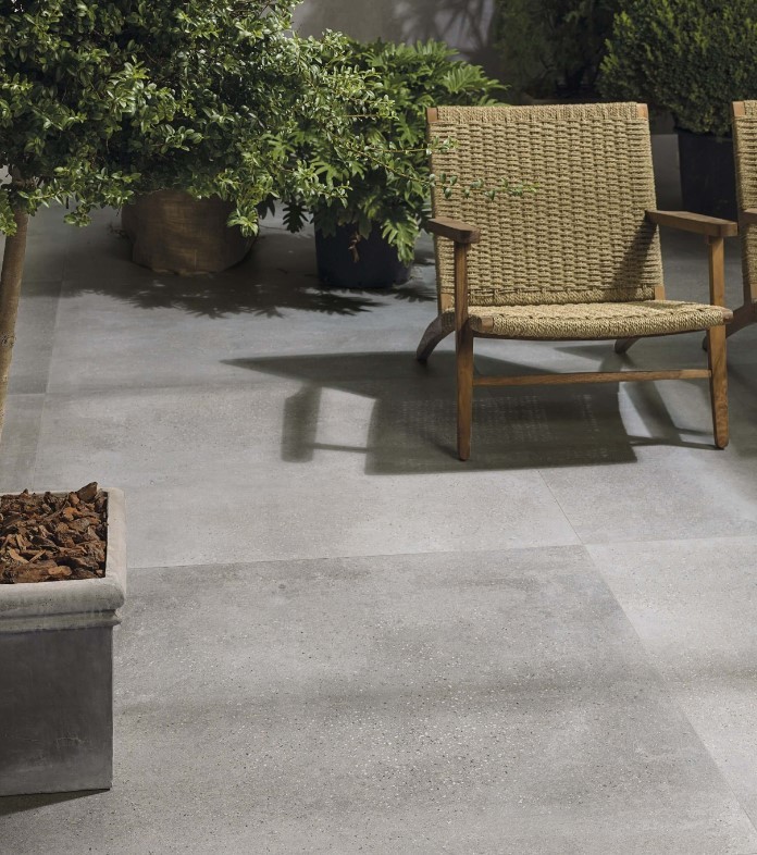 Płytki ścienne beton szare Porcelanosa Bottega Acero P35800401 45x120 14990