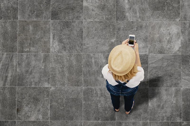 Marazzi Rocking Anthracite Struttura 60x60 M16T płytka imitująca kamień 141537
