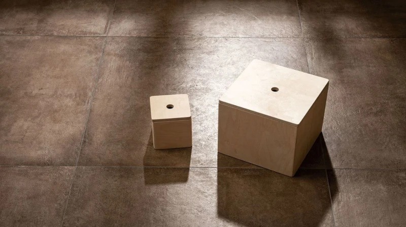 Gres szary beton z przetarciami Marazzi Clays lava MLV1 60X60 36227