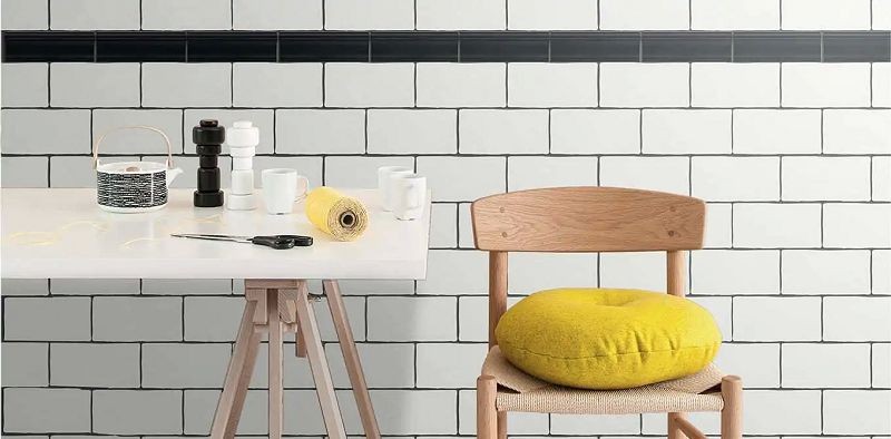 Estudio Camden White Matt 7,5x15 płytka cegiełka 129021