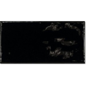 Equipe Cottage Black 7,5x15 płytka ścienna