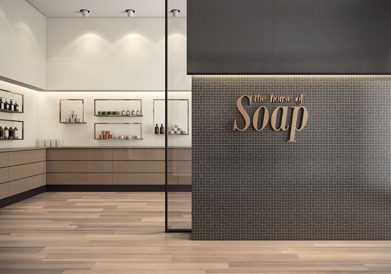 Saloni Brilliant Blanco Rett. 30x90 HWN500 płytki ścienne 150700