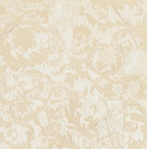 Płytki podłogowe marmurowe biały beż patchwork Versace Ceramics Marble Mod.Patch.Bianco 58,5x58,5