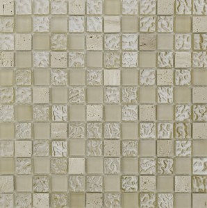 Mozaika szklana Dell Arte Mozaika Rustico Beige 30x30