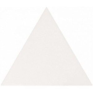 Equipe Scale Triangolo White Matt 10,8x12,4 płytka ścienna