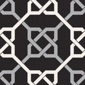 Gayafores Taco Nautic Black 16,5x16,5 płytki podłogowe patchwork