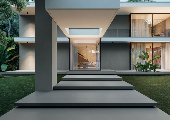 Italgraniti Nuances Antracite StrideUp 60x60 płytki gresowe imitujące beton 134230