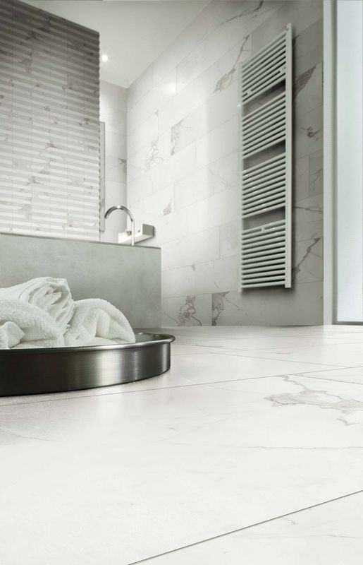 Płytki marmuropodobne białe Cerim Timeless Calacatta Lucido 60 x 120 hb 11193