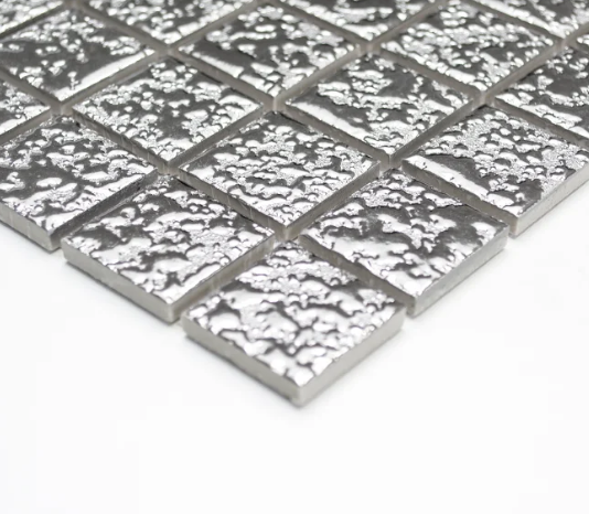 Mozaika 3D srebrna ceramiczna Metropol MM 0115 33,0 x 30,2 73894
