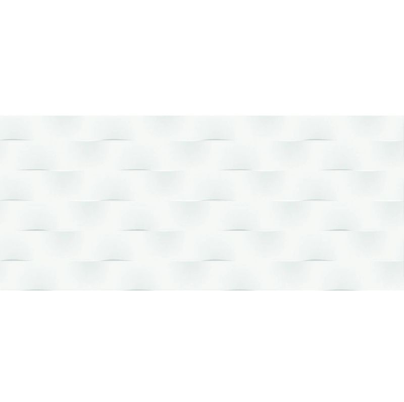 Saloni Snow Curly Blanco Brillo Care 40x120 LLA500 płytki ścienne dekoracyjne 151593