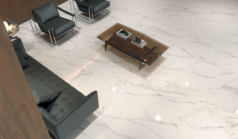 Marca Corona Motif Extra Calacatta Gold Reflex 60x120 I999 płytki gresowe marmurowe 143501