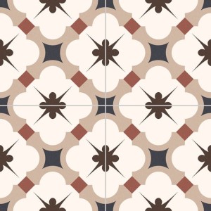 Gayafores Grace Beige 33,15x33,15 płytka podłogowa patchwork