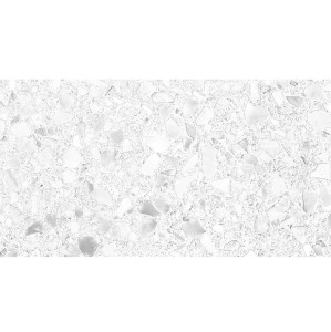 Casalgrande Padana Macro Bianco Lucido 60x120 płytki gresowe imitujące lastryko