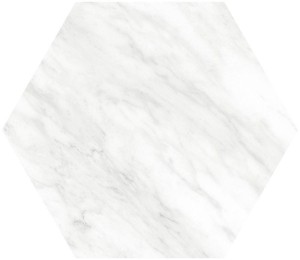 ITT Hexa Volakas Matt 23x27 płytka heksagonalna imitująca marmur