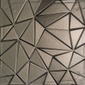 Mozaika 3D kamień antracyt lustro romb Gardenia Orchidea Concept Stone Moz. Acciaio 40x40 92825