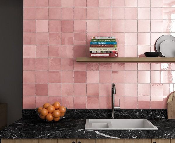 Equipe Artisan Rose Mallow 13,2x13,2 płytka ścienna 126839