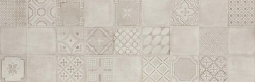 Płytki ścienne, szaro- beżowe Marazzi Materika Decoro Beige/Fango 40x120 62292