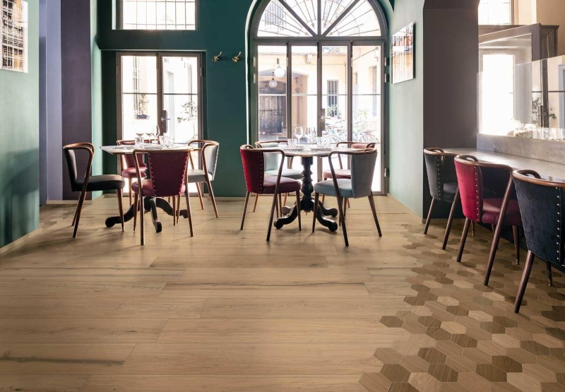 Mozaika drewnopodobna heksagonalna Marazzi Treverklife Mosaico M0KP 35.9x35.5 18566