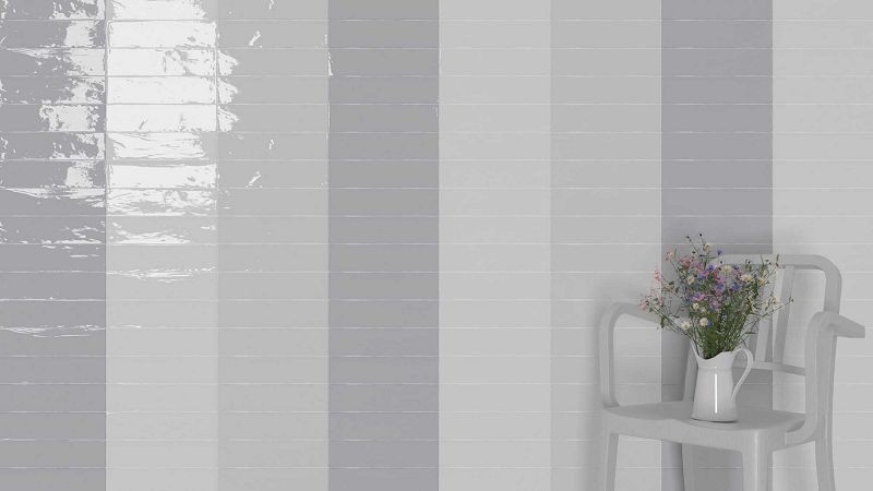 WOW Crafted Handmade Grey 7,5x30 płytka ścienna 159297