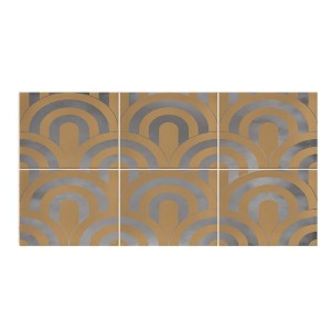 Vives Hanami Takada Caramelo Plata 23x33,5 płytki ścienne