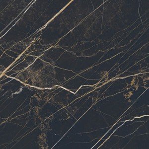 Casalgrande Padana Marmoker Night Storm Honed 120x120- 6 mm płytki gresowe imitujące czarny marmur