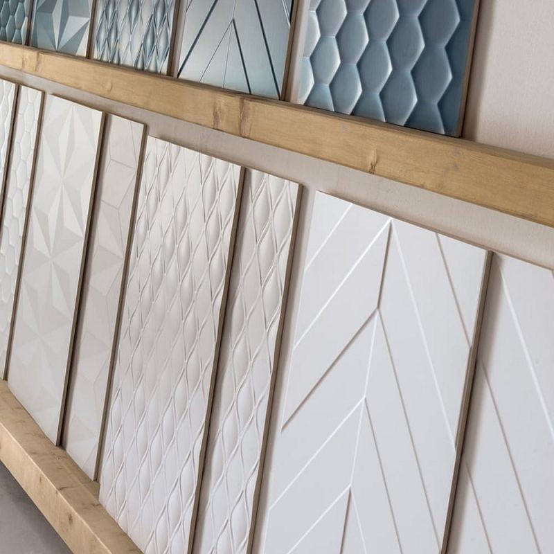 Marca Corona 4D Chevron White 40x80 D730 płytki ścienne 142810