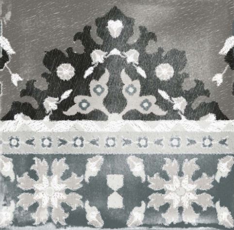 Płytka podłogowa ścienna salon przetarty szary biały patchwork ABK Play Capret Mix Grey 20x20 86792