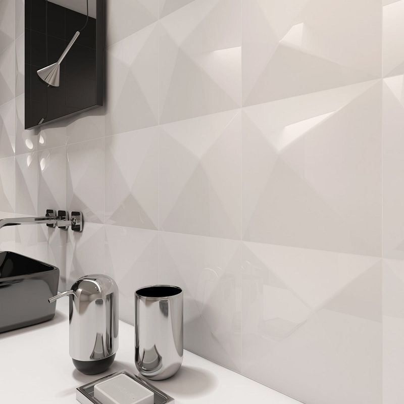 Dune Shapes Kioto White 25x25 187334 płytka ścienna 158875