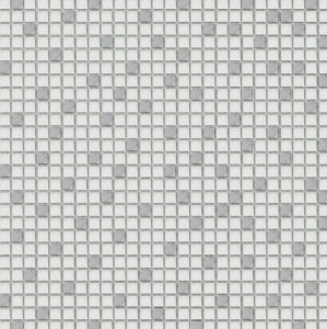 Mozaika czrana lustrzana w krztalcie diamentu Dell Arte Mozaika Seahorse Diamond 30,5x30,5