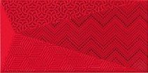 Płytki łazienkowe czerwone małe Mainzu Diamond Fancy Rubi 10x20