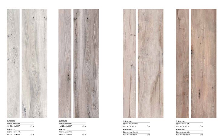 Płytki drewno brąz rustykalne ABK Soleras AVANA 20X80 hb 11122