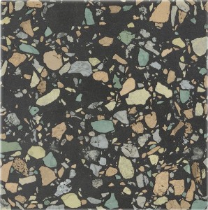 Barwolf Flakes Funky Black 18,5x18,5 płytka imitująca lastryko