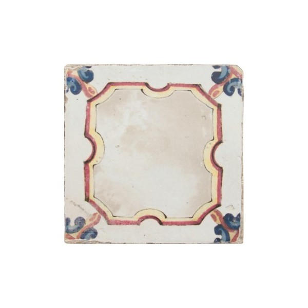 Glazura imitująca postarzaną płytke do łazienki w stulu prowans Decus Antic Decor 15x15 dm 18118