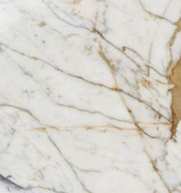 Płytki spiek kwarcowy wielkoformatowy marmur biały ze złotą żyłą Marazzi Grande Marble Look Golden White Matt M8AA 120x120 85980
