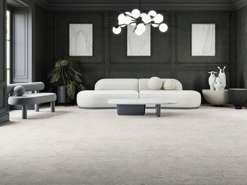Saloni Cavallina Blanco Soft 60x120 LMT500 płytki gresowe imitujące beton 150790