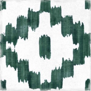 Estudio Andratx Tramontana Green 15x15 płytka podłogowa patchwork