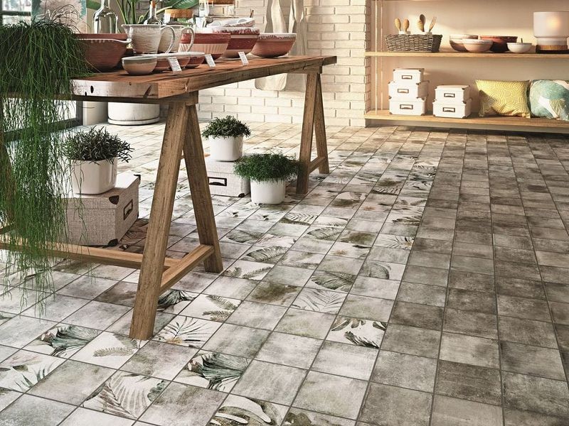 ZYX Amazonia Tropic Grey 13,8x13,8 płytki patchwork gresowe 164285