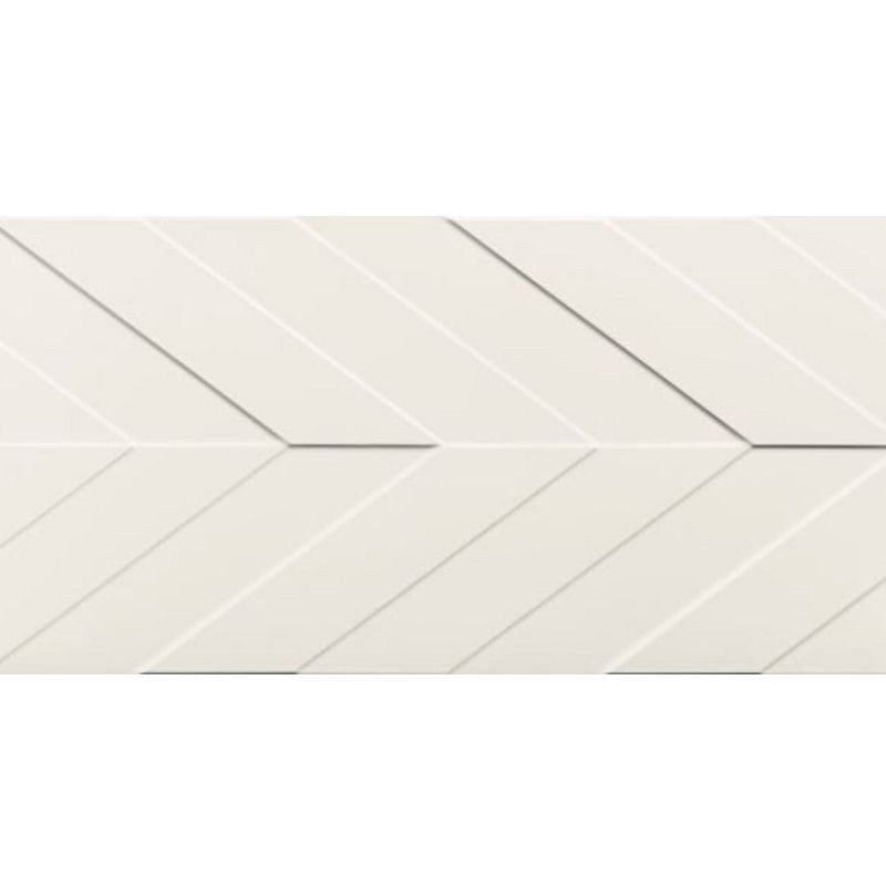 Marca Corona 4D Chevron White 40x80 D730 płytki ścienne 142807