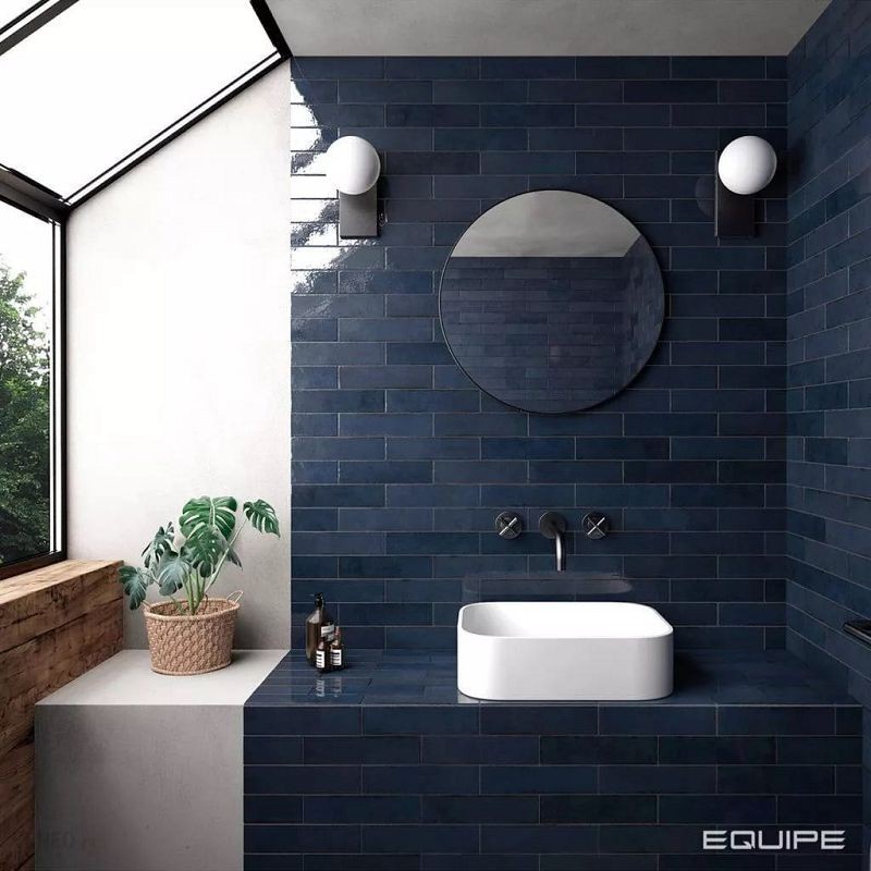 Equipe Tribeca Blue Note 6x24,6 płytka ścienna cegiełka 128485