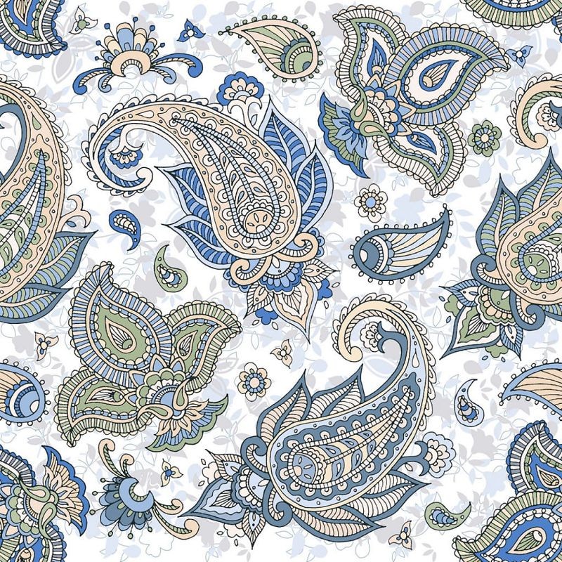 Keros Paisley Hawa 25x25 płytka patchwork dekoracyjna 135834