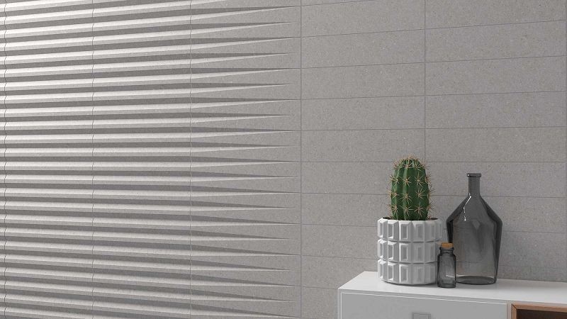 WOW Stripes Liso XL White Stone 7,5x30 płytki ścienne cegiełki 159398