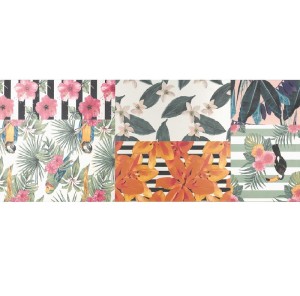 Aparici Markham Botanica A 44,63x119,30 płytka ścienna patchwork